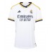 Real Madrid David Alaba #4 Kopio Koti Pelipaita Naisten 2023-24 Lyhyet Hihat